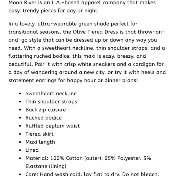 Olive green maxi dress - Picture 7 of 7